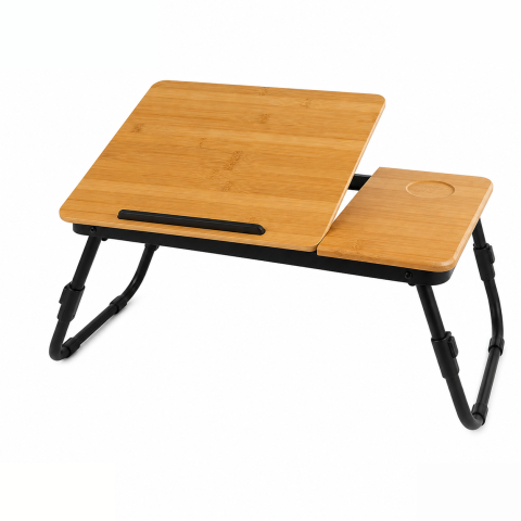 میز تاشو تبلت و لپ‌تاپ مدل Bamboo Desk