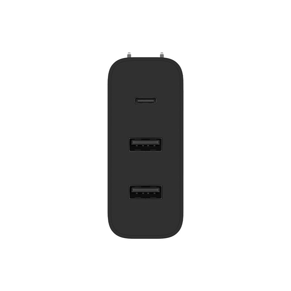 شارژر چند پورت مسافرتی بین المللی ZMI zPower Triple Port 65W USB-C Travel Charger HA833